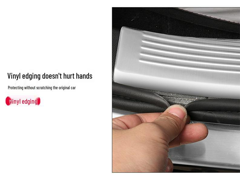 Volvo XC60 Rear Sill Guard (2018-2026) Stainless Steel Trunk Pedal
