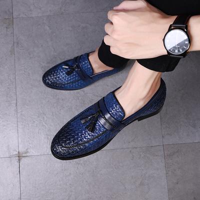 High Quality Men Tassel Loafers Italian Dress Shoes Casual Loafer Shoes Men Wedding Party Shoes Male Designer Leather Shoes