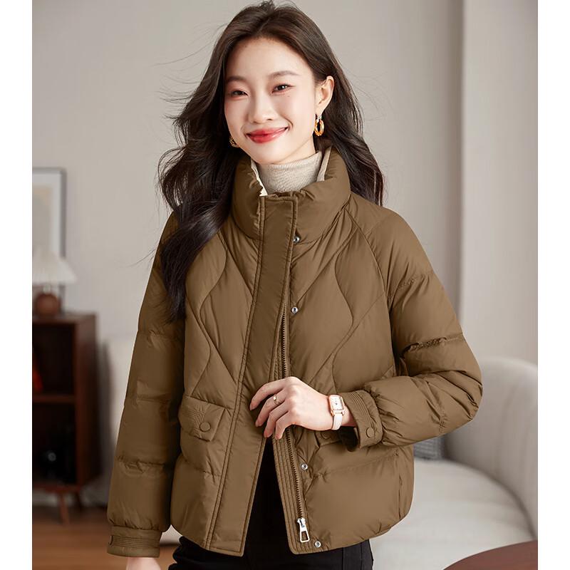 

Женский короткий пуховик Fengxun со стойкой воротником FXJH3883 XL