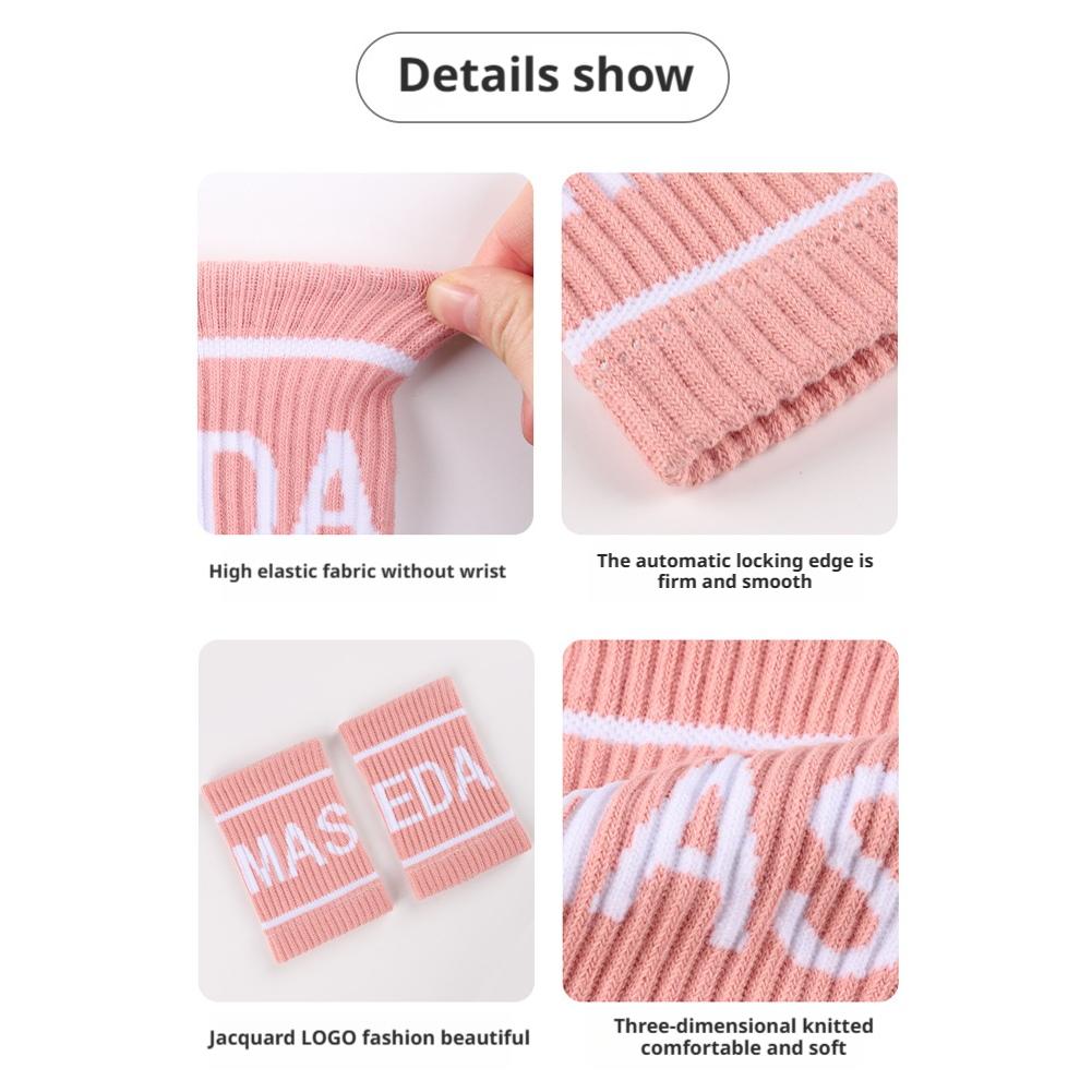 1 Pair Elastic Sport Wristband Basketball Volleyball Wrist Guard Golf Tennis Sweatband Wrist Band Fashion Colorful Wrist Support