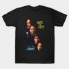 Men Black Print T-shirt Set It Off No-Cut Transfer Paper Print Cotton Tshirt
