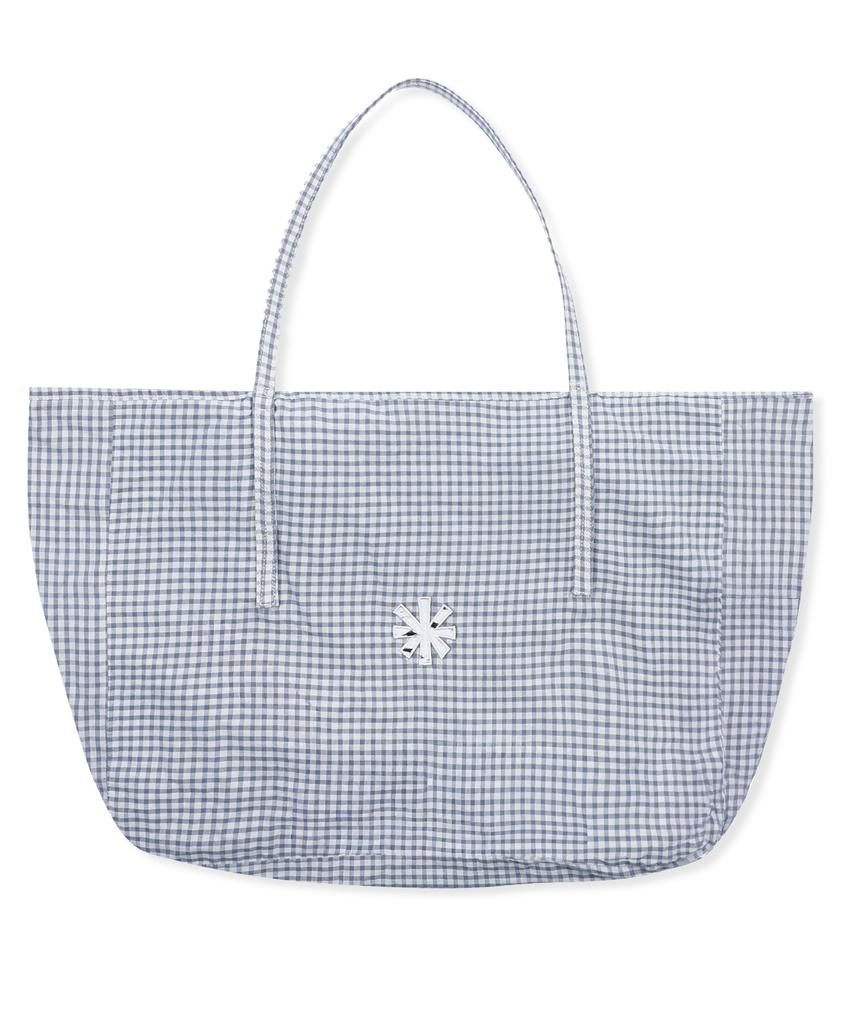 Glack Gb018 Multi Frame Check Tote Bag (Gray)