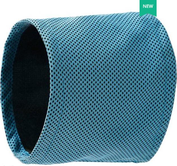 

Dog Cooling Bandana Ice Pet Cooling Collar for Hiking Traveling Pet Supplies S синий