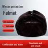 Winter Lamb Shearling Safety Helmet
