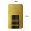 Narrow Gold Mold Templates 100 Pcs.