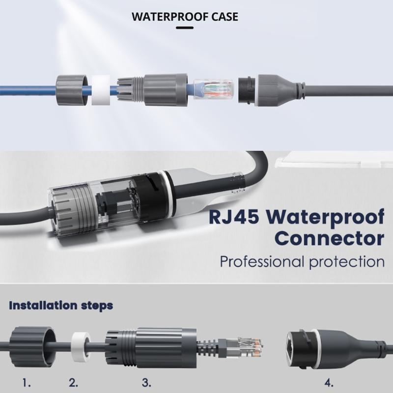 SPX To RJ45 Adapter Cable For Mini Satellite Ensuring Fast And Stable Data Transmission With Easy Installation