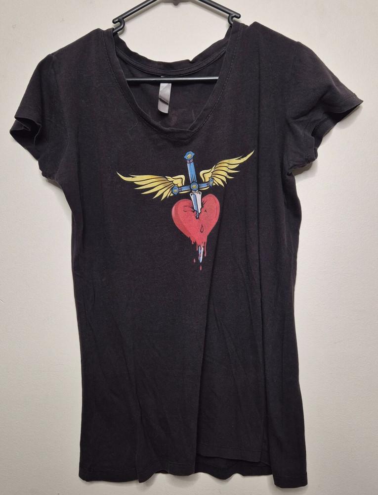Bon Jovi Tour 20102011 TShirt Tee Women039s Size S American Rock Band Music Unisex T-Shirt L