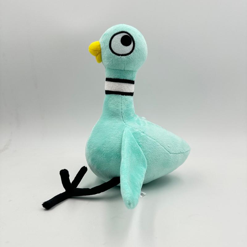 Don't Let The Pigeon Drive The Bus Plush Toy Kohls Soft Stuffed Bird Animated Blue Pigeon Plushies Doll Christmas Gift for Kids