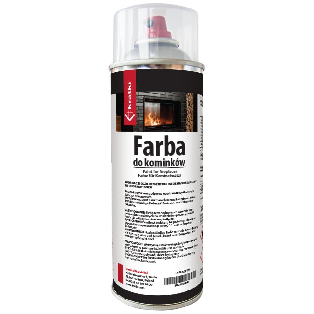 Paint for Fireplaces 400 Ml
