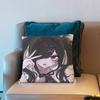 AAme Chan Needy Streamer Overload Pillow Case Short Plush Sofa Decorative Gift Home Doublesided Printing Cushio
