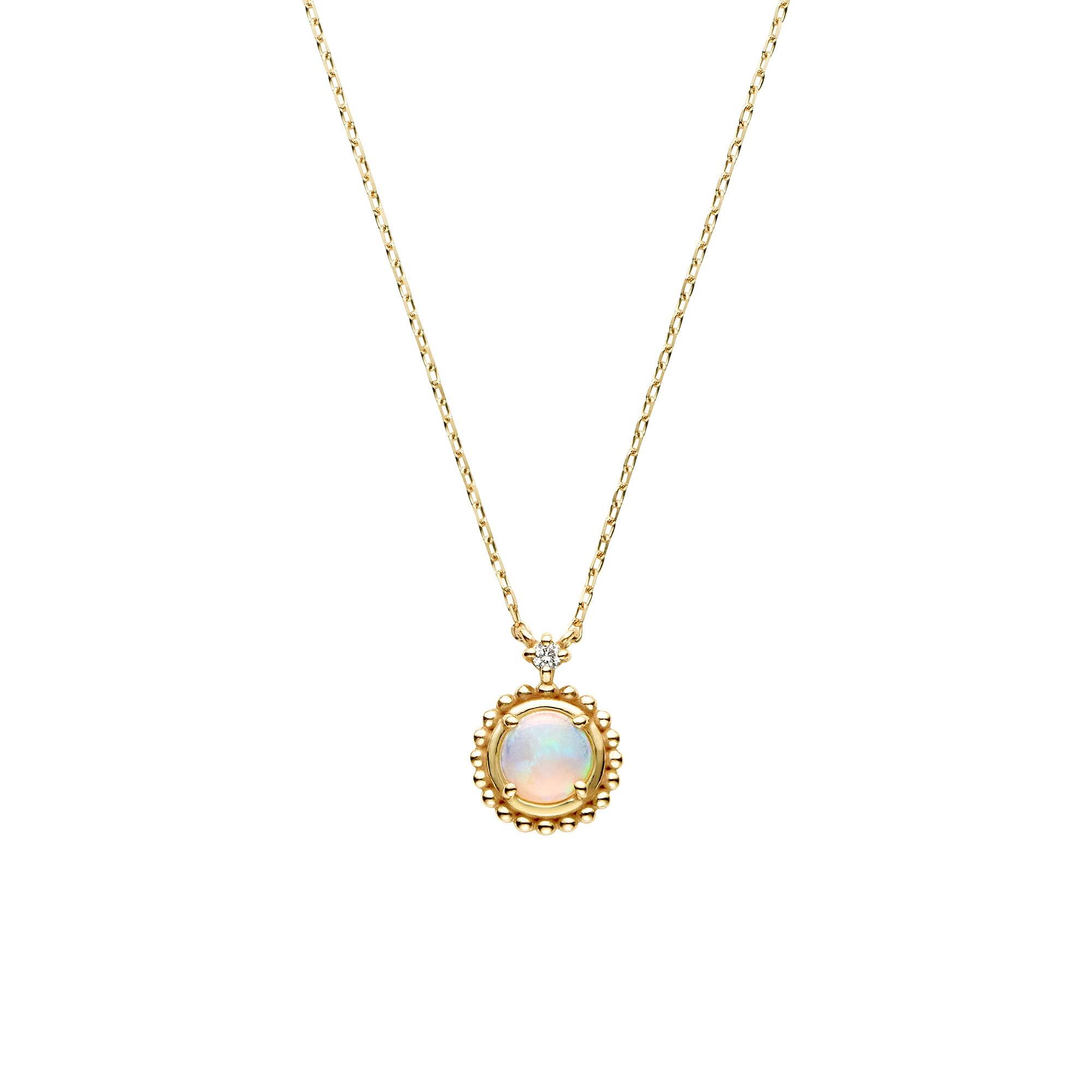 

Vendome Necklace K10 Yellow Gold Opal Now GJVN047340OP [Official] [VIH Aoyama] Irisée