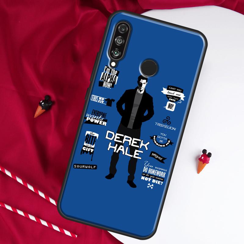 Teen Wolf Derek Hale For Huawei Nova Y61 Y70 Y90 Y60 Y72 Y91 12s 12i 11i 7i 8i 9 10 SE P60 Pro P30 P40 Lite Case