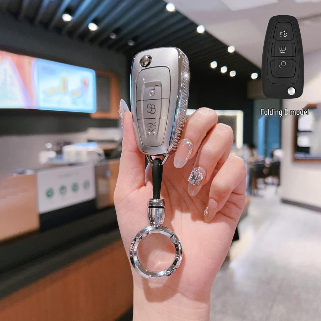Ford Car Key Case for Focus, Mondeo, Escort, Taurus, Equator, Edge, Everest