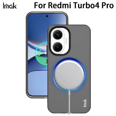 Pour Redmi Turbo 4 Pro 5G Coque de Téléphone IMAK Coque Magnétique Chocolat