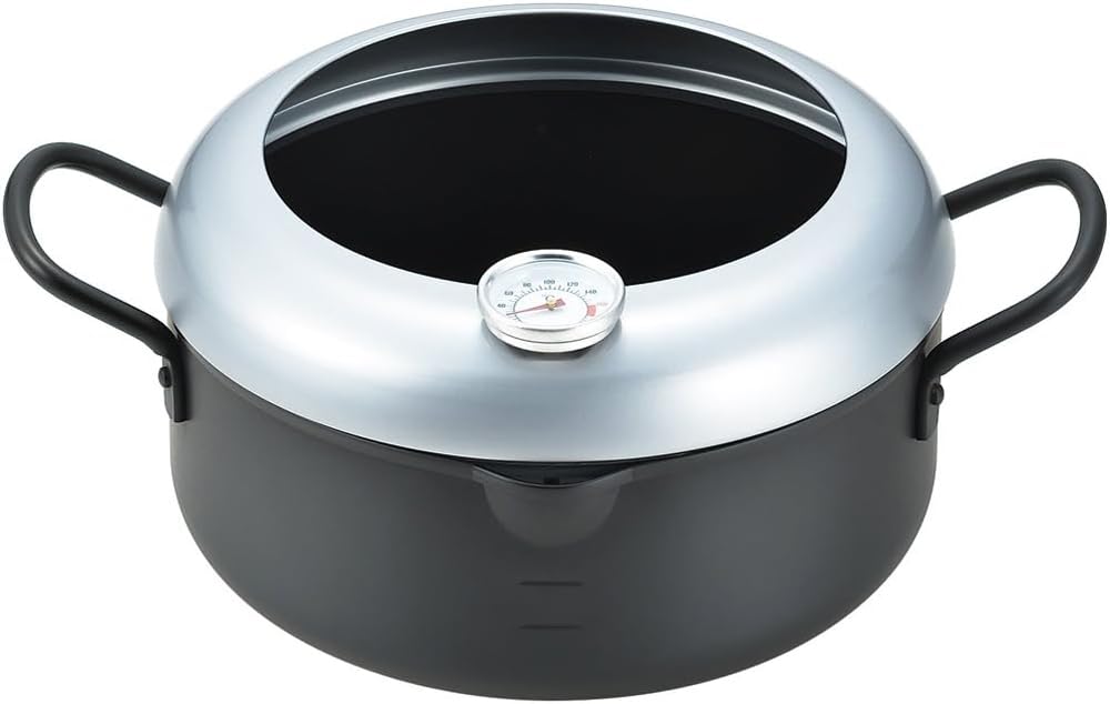 

Сковорода для темпуры Eporus Agetaro с термометром 293 x 210 x 80 мм, 20 см, AGT-T20W, Примерно. 115мм, Глубина