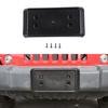 Exterior Front Licence Plate Mounting Bracket Holder For Jeep Wrangler JK 13-17