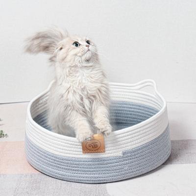 Four Seasons Universal El Dokuma Kedi Tırmalama Tahtası Yuva Rattan Köpek Kulübesi Yıkanabilir