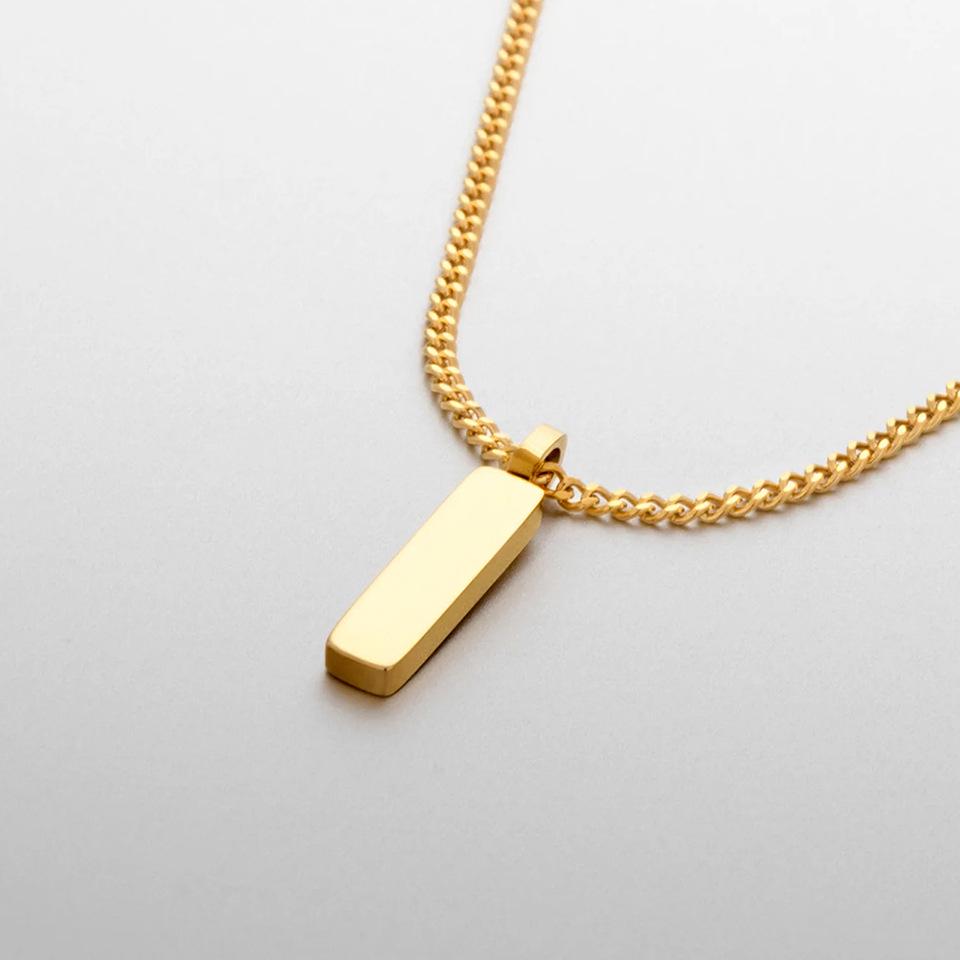 European-American Bohemian Style Cuban Chain Necklace: Simple, Fashionable, Luxurious Clavicle Accessory