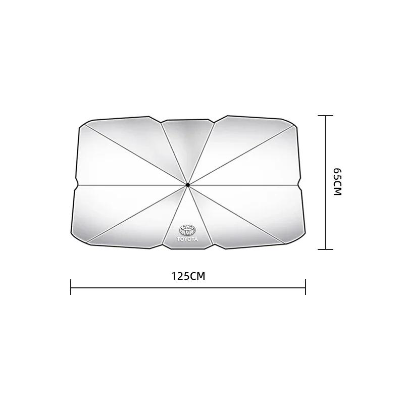 

Hub Caps Car Sunshade Retractable Sunscreen Heat Insulation Parasol For Toyota Corolla Yaris Aygo Prius CHR Camry Auris Avensis