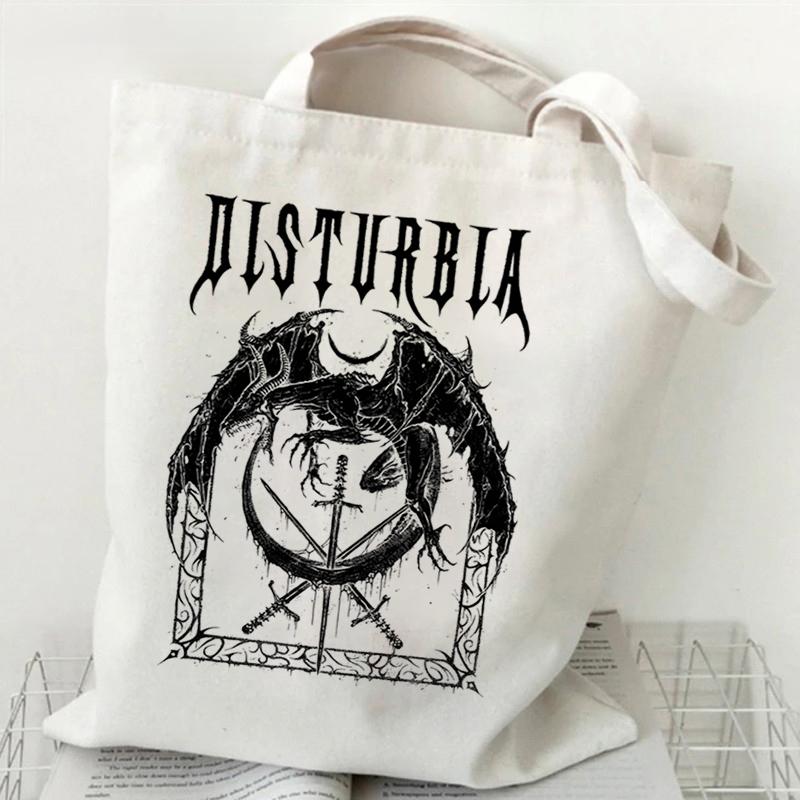 

Сумка через плечо Винтажные сумки для покупок Холщовые женские сумки Harajuku большой вместимости Повседневные модные сумки розовый