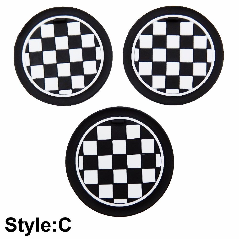 Anti-Slip Cup Mat For BMW MINI Cooper S R55 R56 R57 R58 Cup Holder Mat Shockproof Silica Gel Pad NOT FIT R55 R56 2014