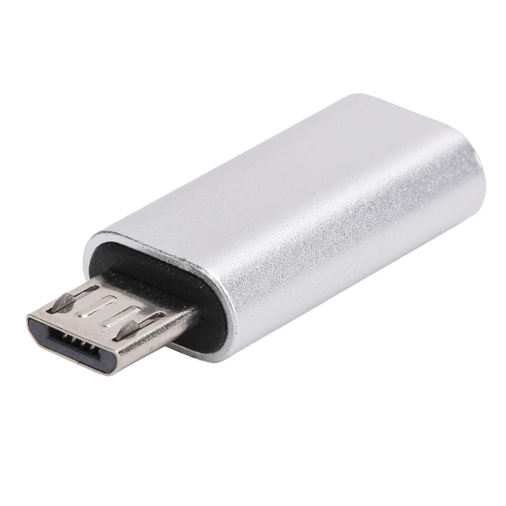 TypeC Adapter Converter Female To   Male Mobile Phone Data Line USB Charging(Black )