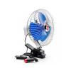 Ventilador de Arrefecimento para Carro Elétrico Rotativo Potente Silencioso Ventilador de Clipe para Veículo com Plugue de Isqueiro para Caminhão RV Barco 8 polegadas 24V