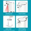 350ml Automatic Soap Dispenser Touchless Foaming Soap Dispenser USB Rechargeable Electric 4 Level Adjustable Foam Soap Dispenser