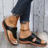 Mode Frauen Sandalen Sommer Frauen Schuhe Peep Toe Schuhe Frau Licht Hausschuhe Atmungsaktive Keil Schuhe Dicke Sandalias Mujer