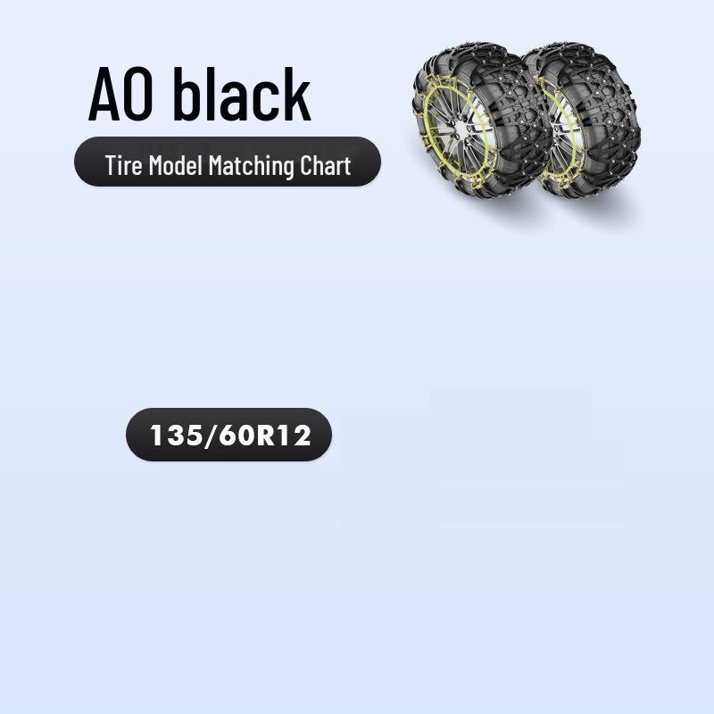 Thickened Anti-Skid Tire Chains for SUVs, Off-Road, and Electric Cars