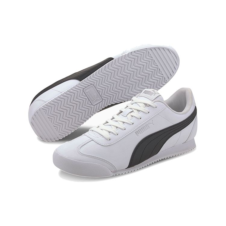 Puma Baskets Unisexe Turino FSL Blanc Noir 372861-04