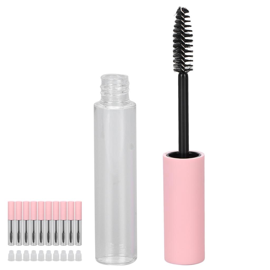 10pcs 10ml Empty Mascara Tube Reusable Portable Mascara Bottle for Eyelash Growth Oil