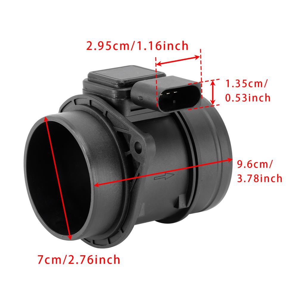 Mass Air Flow Meter Sensor For Mercedes-Benz A B W245 W169 5WK97026