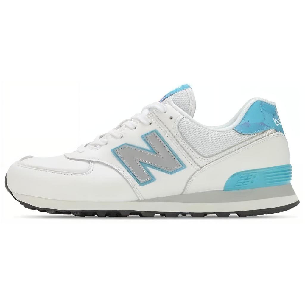 New Balance Sagan Tosu X  NB 574 Casual Versatile Shock Absorbing Durable Low Top Running Shoes Men Running Shoes White Blue ML574TU2