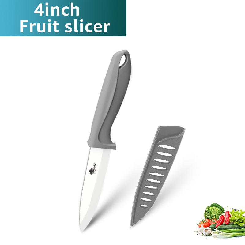 Ceramic Knives Kitchen Knive 3 4 5 6 inch Chef Paring Utility Slicing Bread Knife +Peeler Zirconia White Blade Cooking Tool