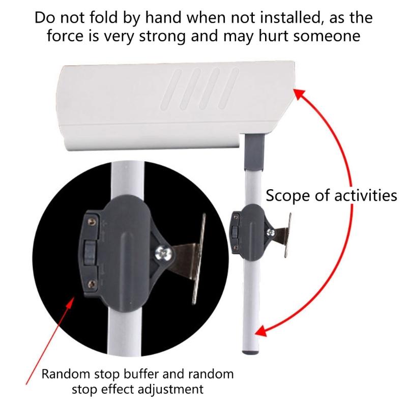 Heavy Duty Zinc Buffers Mechanism Hydraulic Support Rod For Cabinet Door Noise reductions Technology Upgrades Tool