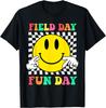 Field Day Fun Day Retro Smiley Face T-shirt