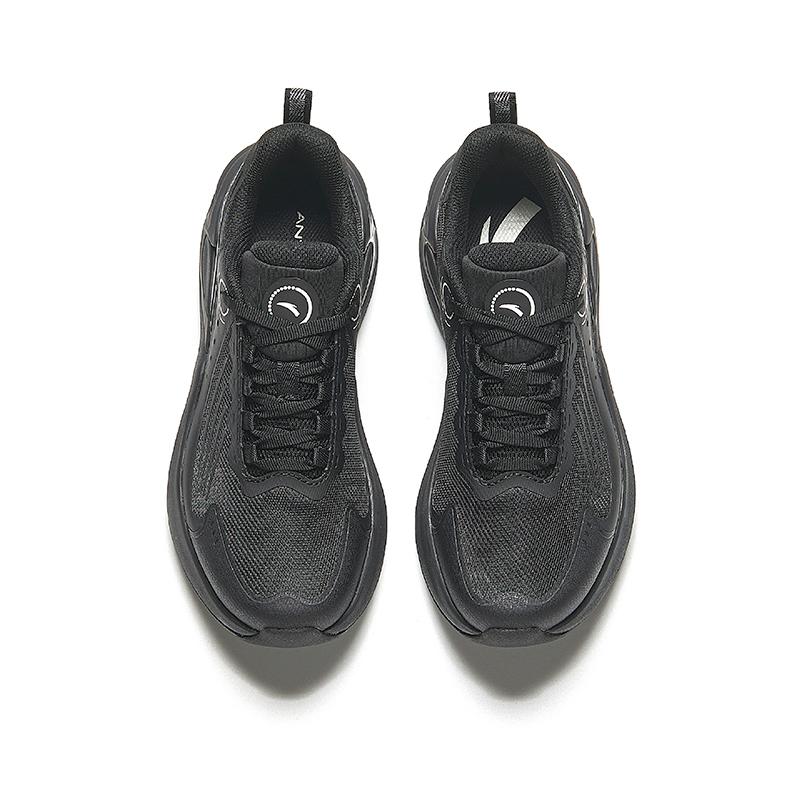 Anta C37+ Lingyue Shock Absorption Running Shoes Women Sneakers Basic-Black 922435538-5
