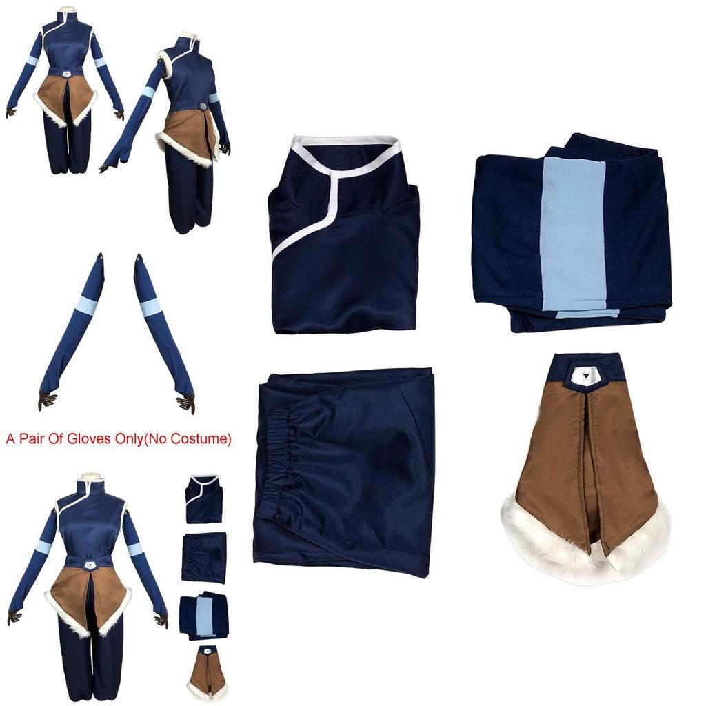 Stylish Avatar The Legend Of Korra Costume Suit Ideal For Cosplay Events