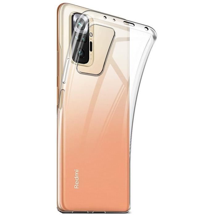 Coque - Phonillico - Xiaomi REDMI NOTE 10 PRO - Silicone Gel TPU - Ultra Mince - Transparent