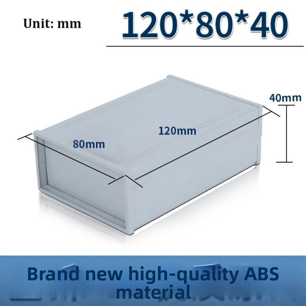 

High Quality Plastic DIY Housing Instrument Case Waterproof Grey Electronic Project Box 10 Styles Electric Supplies