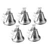 Hanging Angel Wing Wind Chime Bell Metal Vintage Bell Christmas Chime Bell  Home Door Decorations