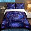 Alien Artwork 3pcs Bedding Set,Including 1pc Duvet Cover And 2pcs Pillowcases Perfect Gift for Christmas,Ideal for Bedroom, Dormitory