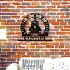 Custom Vintage Train Metal Wall Art Sign Durable Kids Room Decor