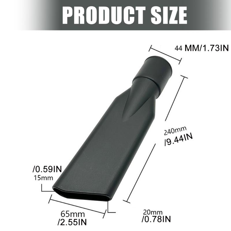 Vacuum Cleaner Host Hose Connector Connecting Pipe Adapter For Nozzle Head Plastic Big Flat Suction Port Vacuum Cleaner