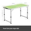 Portable Aluminum Folding Table - Multifunctional Dining, Study, or Outdoor Use