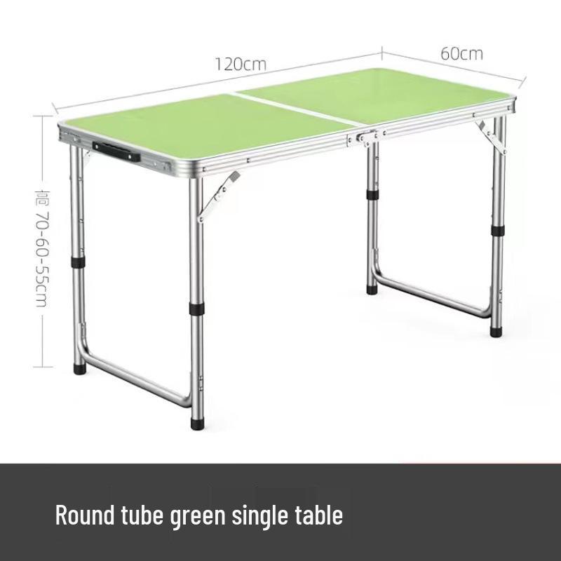 Portable Aluminum Folding Table - Multifunctional Dining, Study, or Outdoor Use