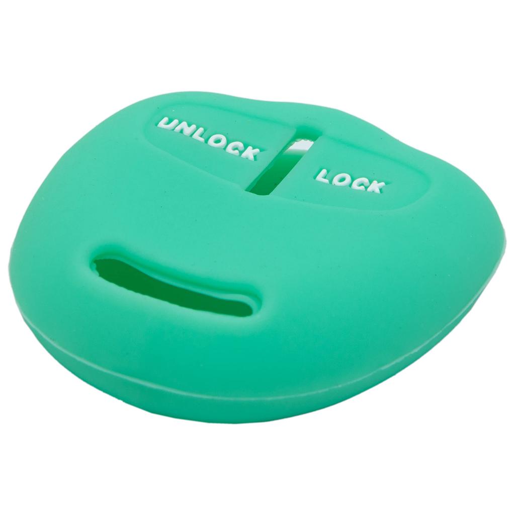 MALAKO Nissan Mitsubishi Mitsubishi Silikonowe Etui na Kluczyk Bezkluczykowy, 2 Przyciski, Czarny, Days Luokes,