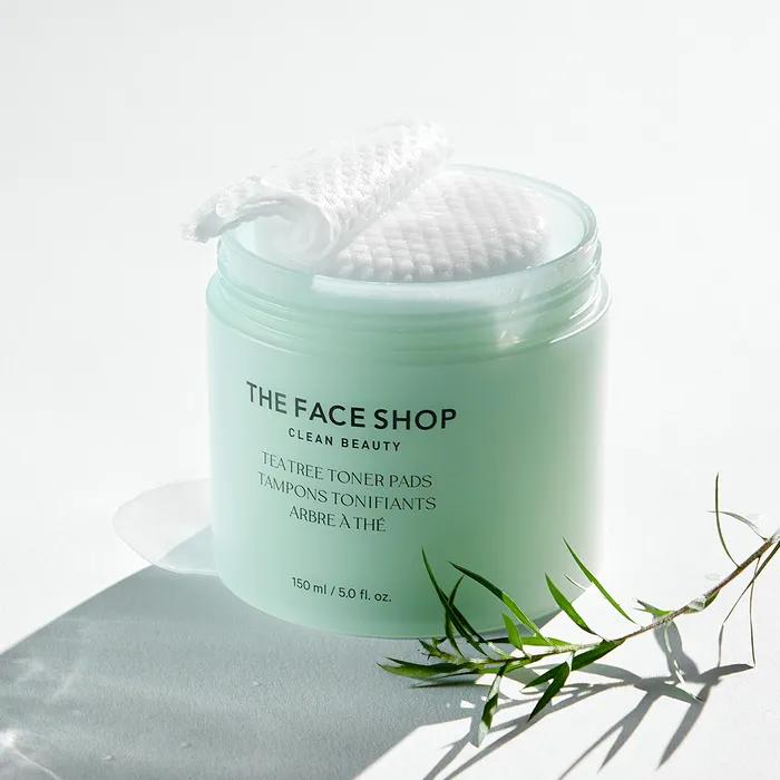 The Face Shop Tea Tree Toner Pad 70 Sheets
