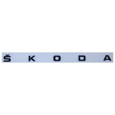 3D Car Rear Trunk Badge Emblem Sticker for Octavia Kodiaq Karoq Superb Rapid Fabia Kamiq Yeti 4x4 Letter Logo Accessories